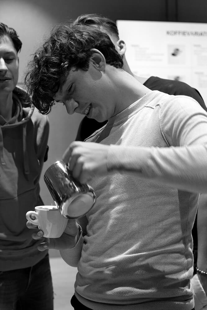 latte art barista cursus